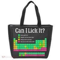 Can I Lick It Periodic Table Teacher Tote Bag thumb 0