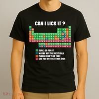 Can I Lick It Periodic Table Boy Girl Teacher Student  T-Shirt thumb 3