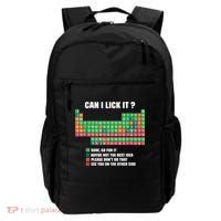 Can I Lick It Periodic Table Boy Girl Teacher Student  Backpack thumb 0