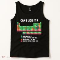 Can I Lick It Periodic Table Boy Girl Teacher Student  Tank Top thumb 2