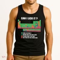 Can I Lick It Periodic Table Boy Girl Teacher Student  Tank Top thumb 3