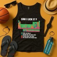 Can I Lick It Periodic Table Boy Girl Teacher Student  Tank Top thumb 4
