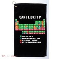 Can I Lick It Periodic Table Boy Girl Teacher Student  Golf Towel thumb 0