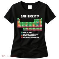 Can I Lick It Periodic Table Boy Girl Teacher Student  Women's T-Shirt thumb 0
