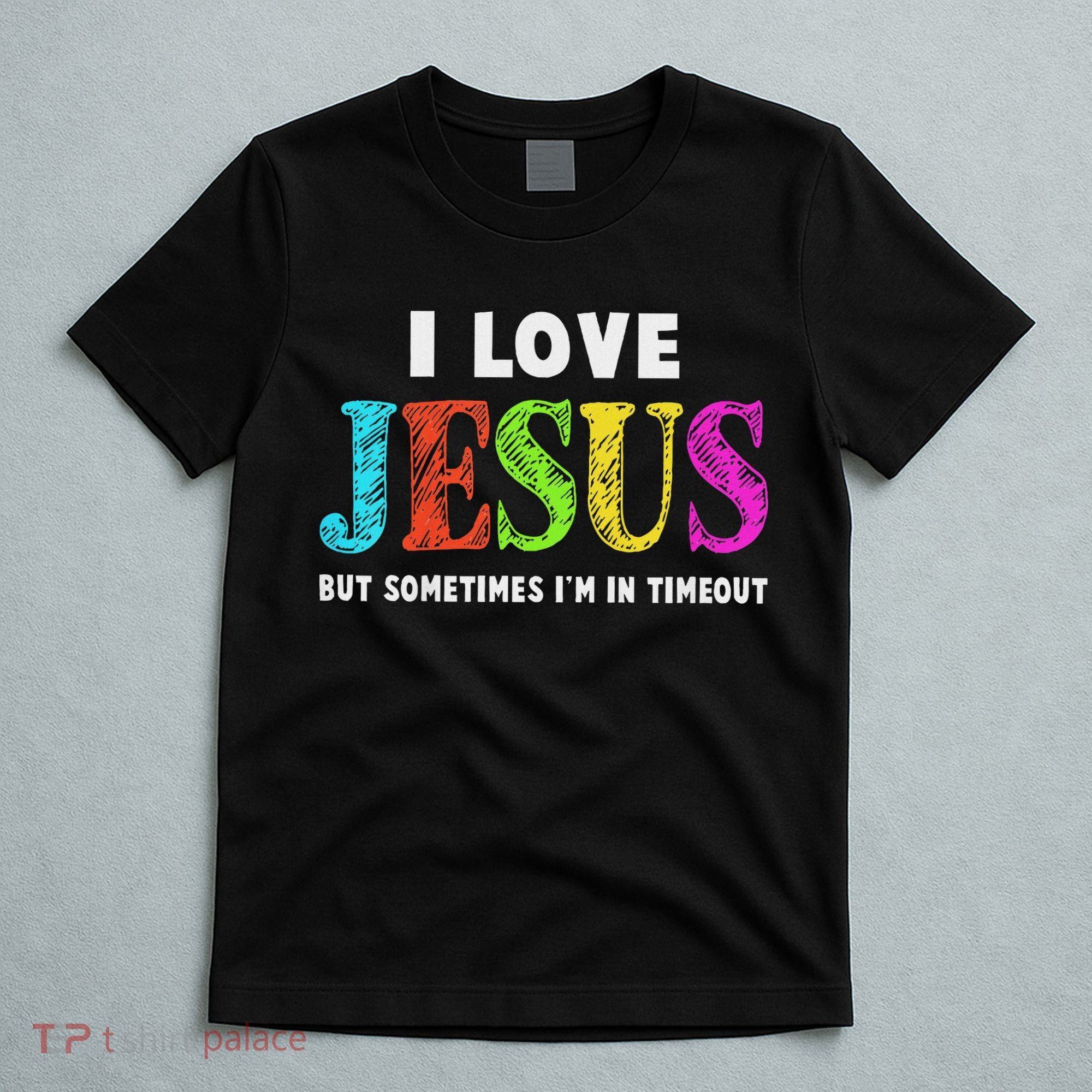 Cute I Love Jesus Christian Faith Gifts T-Shirt