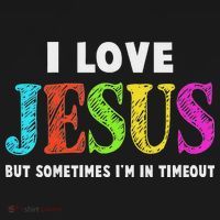 Cute I Love Jesus Christian Faith Gifts T-Shirt thumb 7