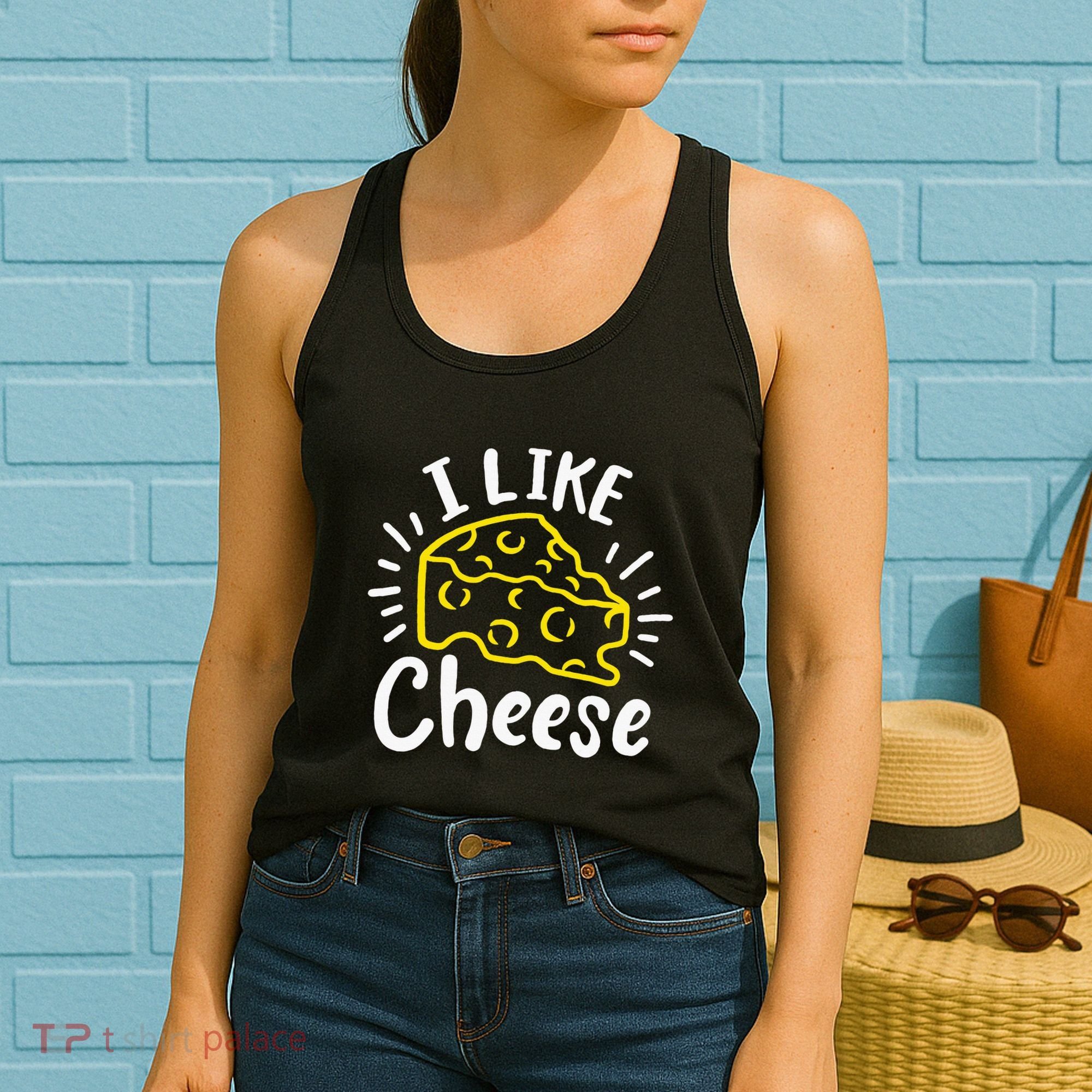 Cheese I Like Cheese Women's Tank Top