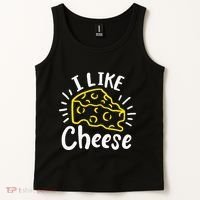 Cheese I Like Cheese Tank Top thumb 2