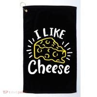 Cheese I Like Cheese Golf Towel thumb 0