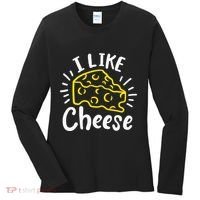 Cheese I Like Cheese Women's Long Sleeve Shirt thumb 0