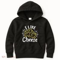 Cheese I Like Cheese Kids Hoodie thumb 0