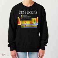 Can I Lick It Periodic Table Teacher Student  Women's Sweatshirt thumb 0