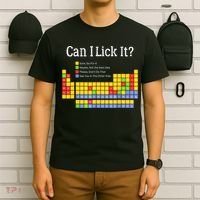 Can I Lick It Periodic Table Teacher Student  T-Shirt thumb 6