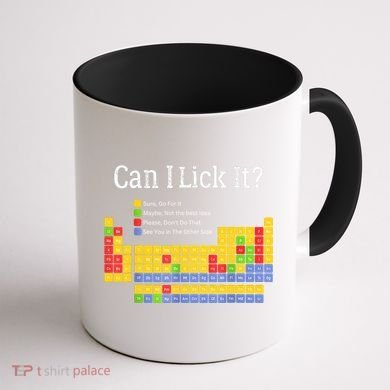 Can I Lick It Periodic Table Teacher Student  Coffee Mug back