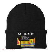 Can I Lick It Periodic Table Teacher Student  Beanie thumb 0