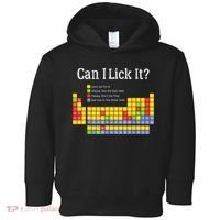Can I Lick It Periodic Table Teacher Student  Toddler Hoodie thumb 0