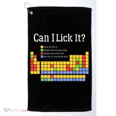 Can I Lick It Periodic Table Teacher Student  Golf Towel