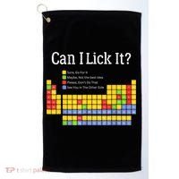 Can I Lick It Periodic Table Teacher Student  Golf Towel thumb 0