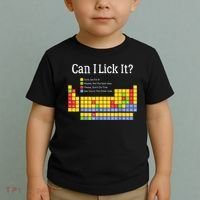 Can I Lick It Periodic Table Teacher Student  Toddler T-Shirt thumb 2