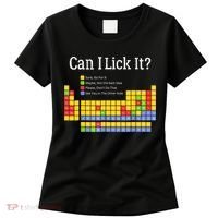 Can I Lick It Periodic Table Teacher Student  Women's T-Shirt thumb 0
