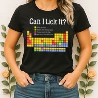 Can I Lick It Periodic Table Teacher Student  Women's T-Shirt thumb 2