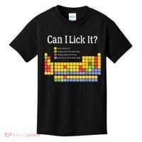 Can I Lick It Periodic Table Teacher Student  Kids T-Shirt thumb 0