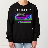 Can I Lick It Periodic Table Teacher Student Women's Sweatshirt thumb 0