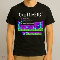 Can I Lick It Periodic Table Teacher Student T-Shirt thumb 3