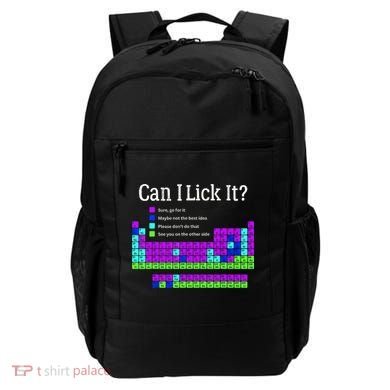 Can I Lick It Periodic Table Teacher Student Backpack
