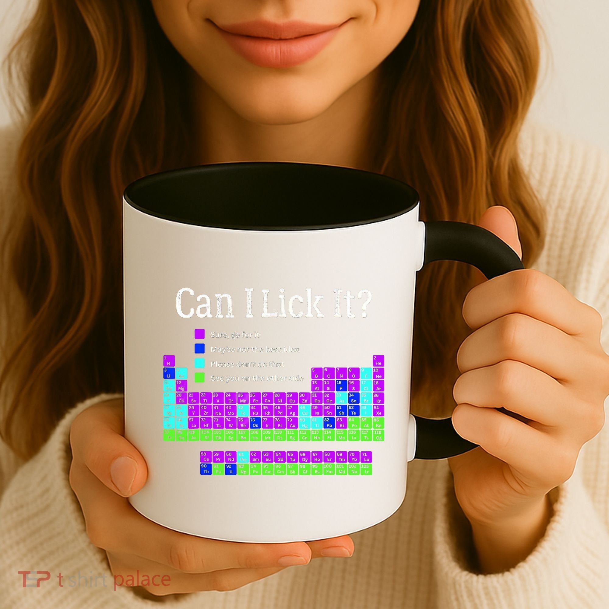 Can I Lick It Periodic Table Teacher Student Coffee Mug