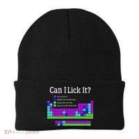 Can I Lick It Periodic Table Teacher Student Beanie thumb 0