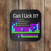 Can I Lick It Periodic Table Teacher Student Coaster thumb 0