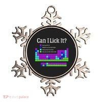 Can I Lick It Periodic Table Teacher Student Ornament thumb 0