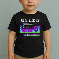 Can I Lick It Periodic Table Teacher Student Toddler T-Shirt thumb 2
