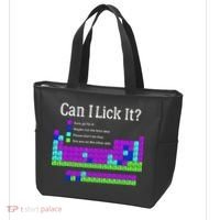 Can I Lick It Periodic Table Teacher Student Tote Bag thumb 3
