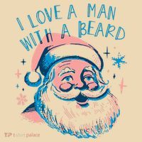 Christmas I Love A Man With A Beard Tote Bag thumb 4