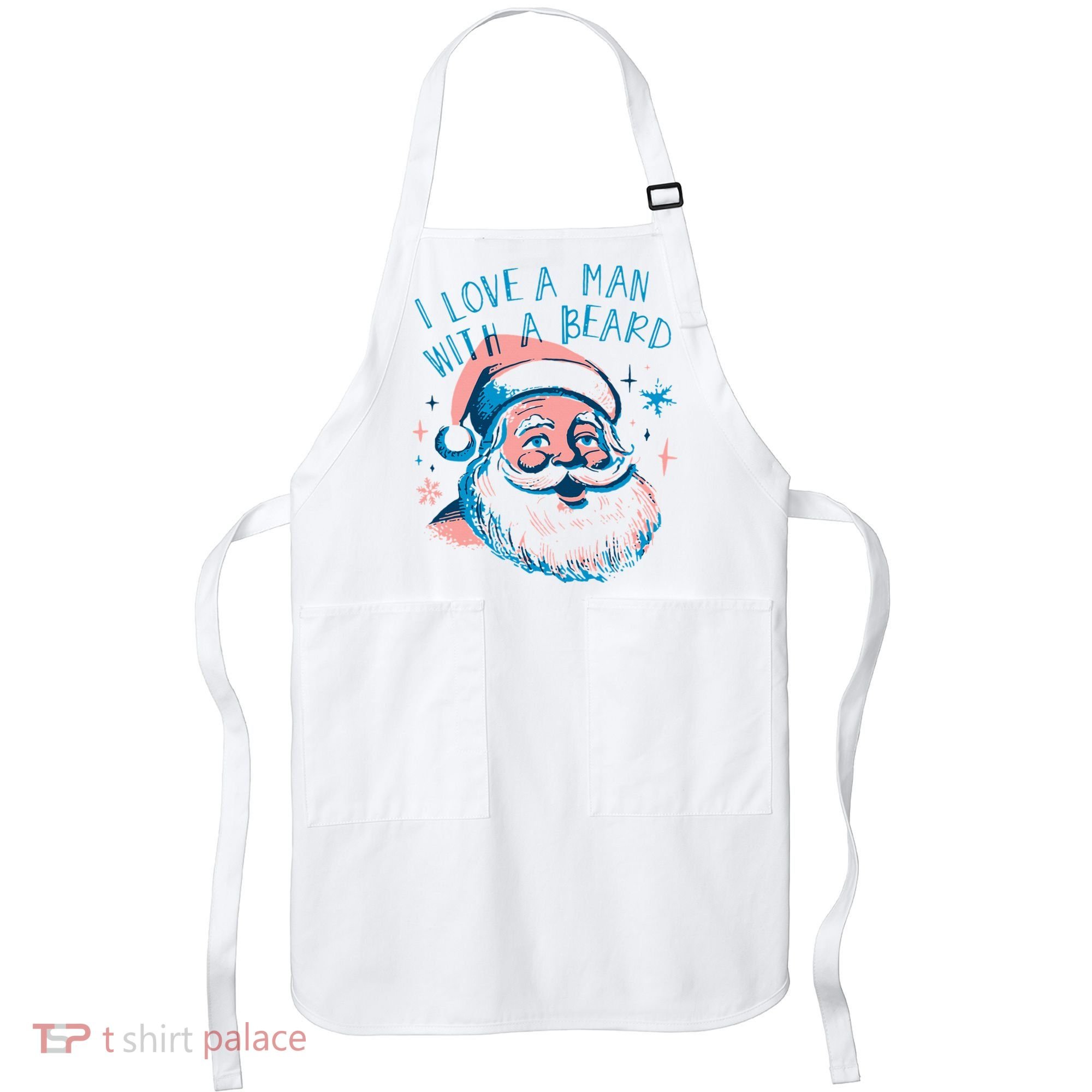 Christmas I Love A Man With A Beard Apron