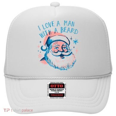 Christmas I Love A Man With A Beard Hat