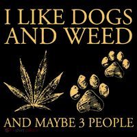 Cannabis I Like Dogs And Weed And Maybe 3 People Coffee Mug thumb 5