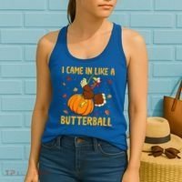Came In Like A Butterball Funny Thanksgiving Women's Tank Top thumb 2