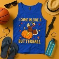 Came In Like A Butterball Funny Thanksgiving Tank Top thumb 4