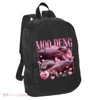 Cute I Love Moo Deng Baby Hippo Moo Deng I Heart Moo Deng Port Authority Crush Ripstop Backpack thumb 1