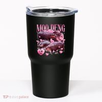 Cute I Love Moo Deng Baby Hippo Moo Deng I Heart Moo Deng Tumbler thumb 0