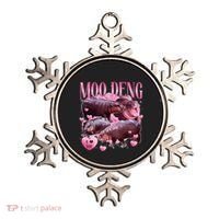 Cute I Love Moo Deng Baby Hippo Moo Deng I Heart Moo Deng Ornament thumb 0