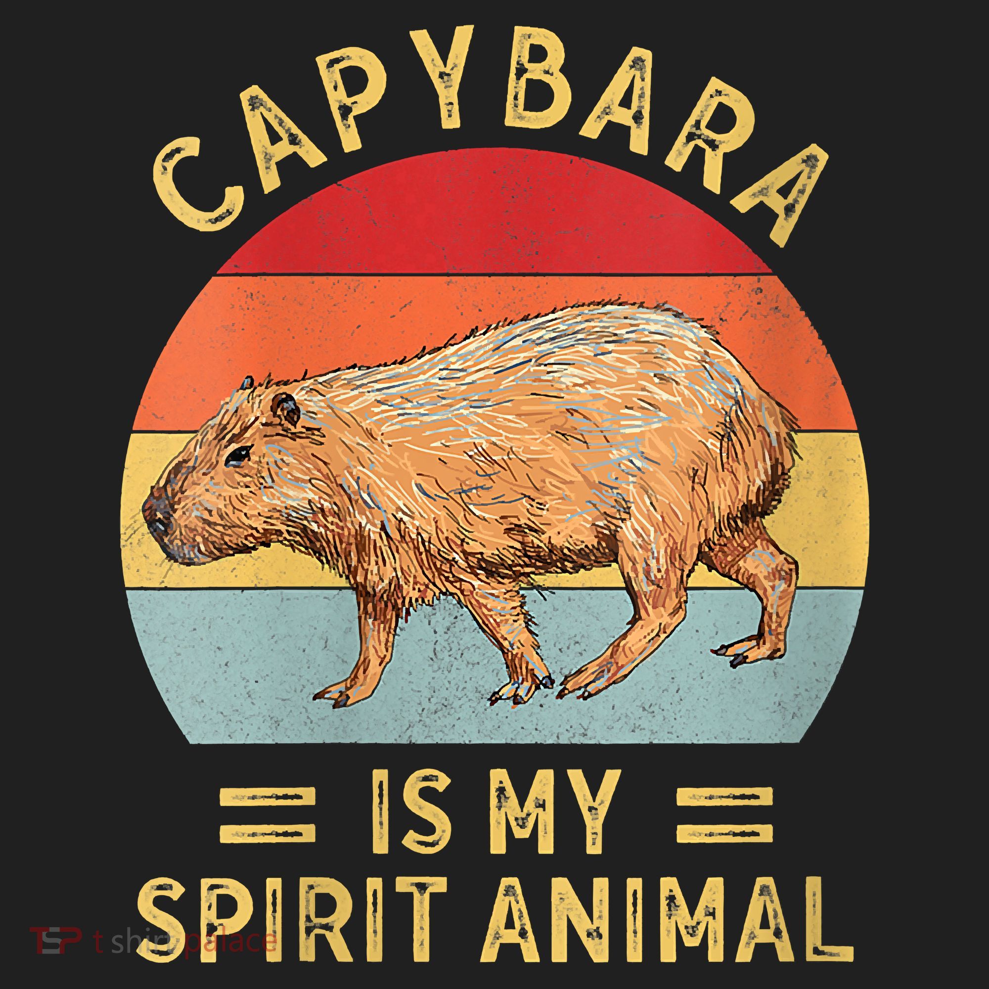 Capybara Is My Spirit Animal Women's Sweatshirt