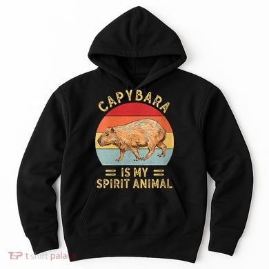 Capybara Is My Spirit Animal Hoodie