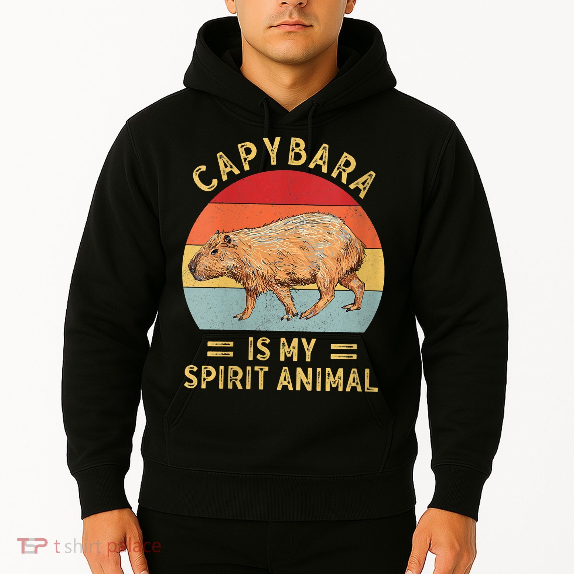 Capybara Is My Spirit Animal Hoodie