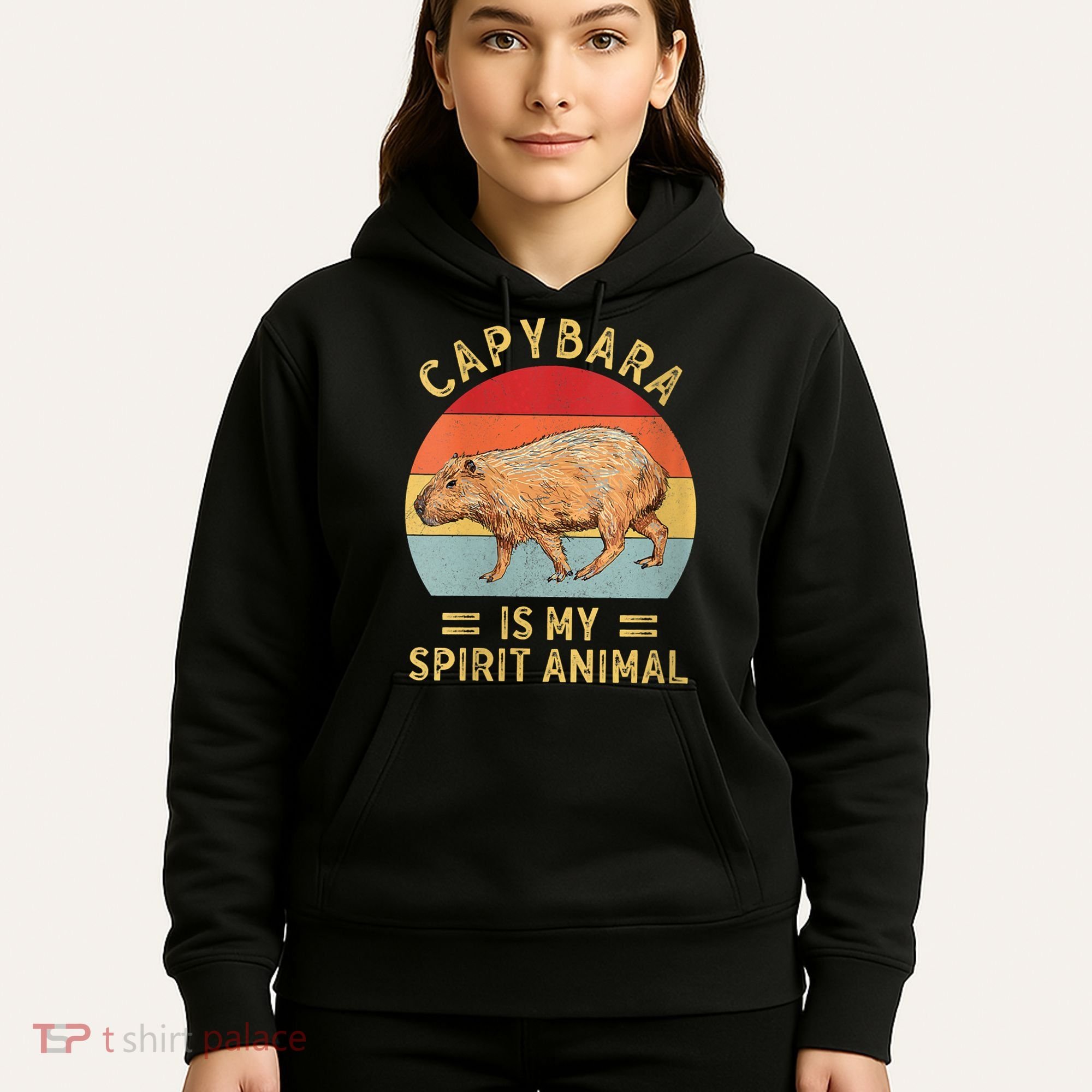 Capybara Is My Spirit Animal Hoodie