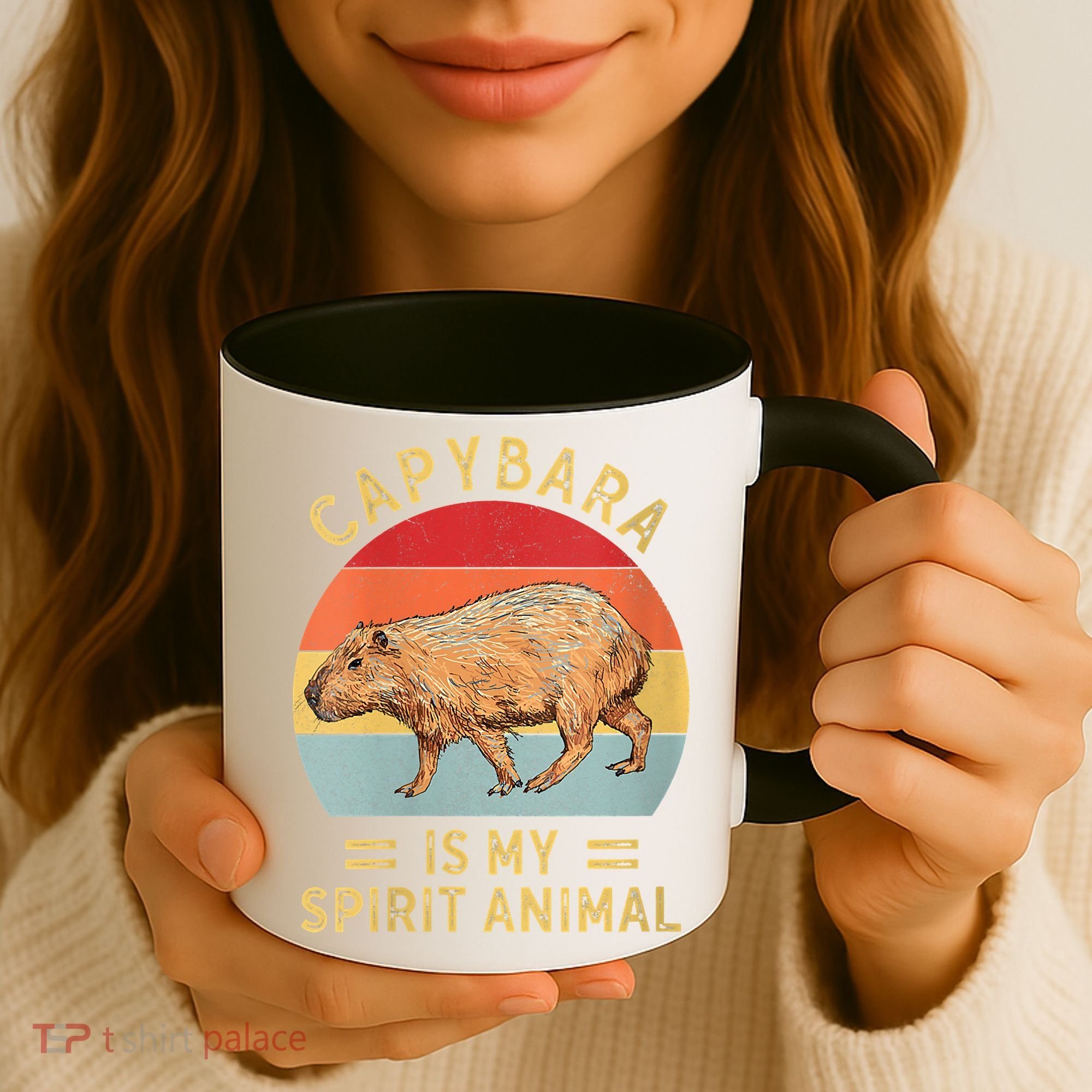 Capybara Is My Spirit Animal Coffee Mug
