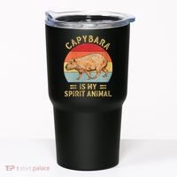 Capybara Is My Spirit Animal Tumbler thumb 0